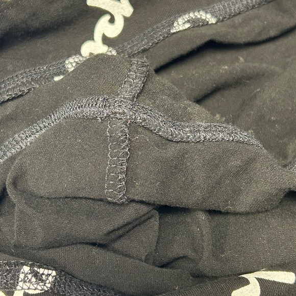 Girls Size Medium 10/12 Champion Kids Black Scripted logo Leggings - Picture 5 of 6